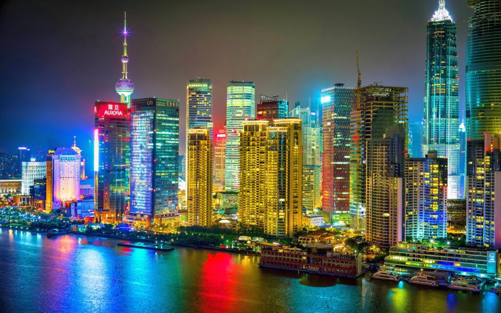 Colorful-Shanghai-City-Night-HD-Wallpaper
