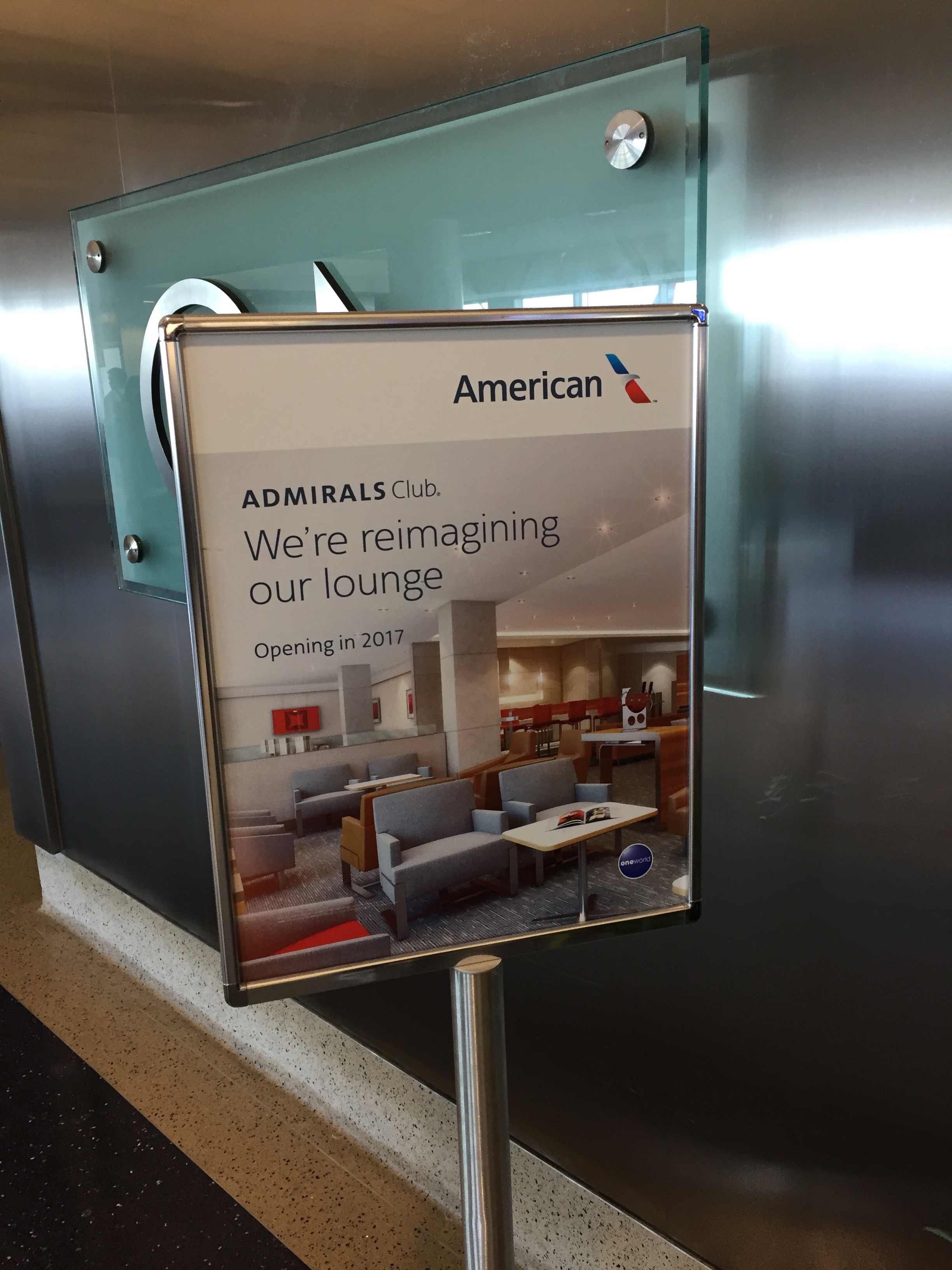 American Airlines Admirals Club First Class Lounge LAX