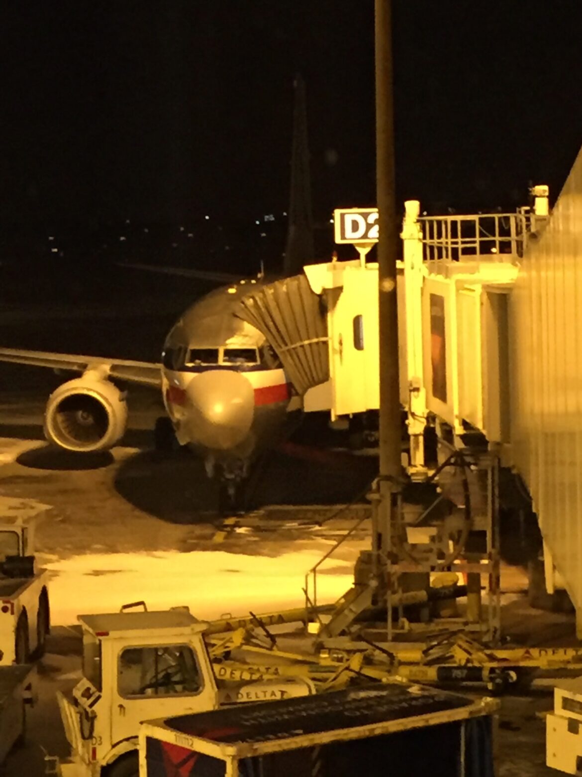 an airplane at an airport