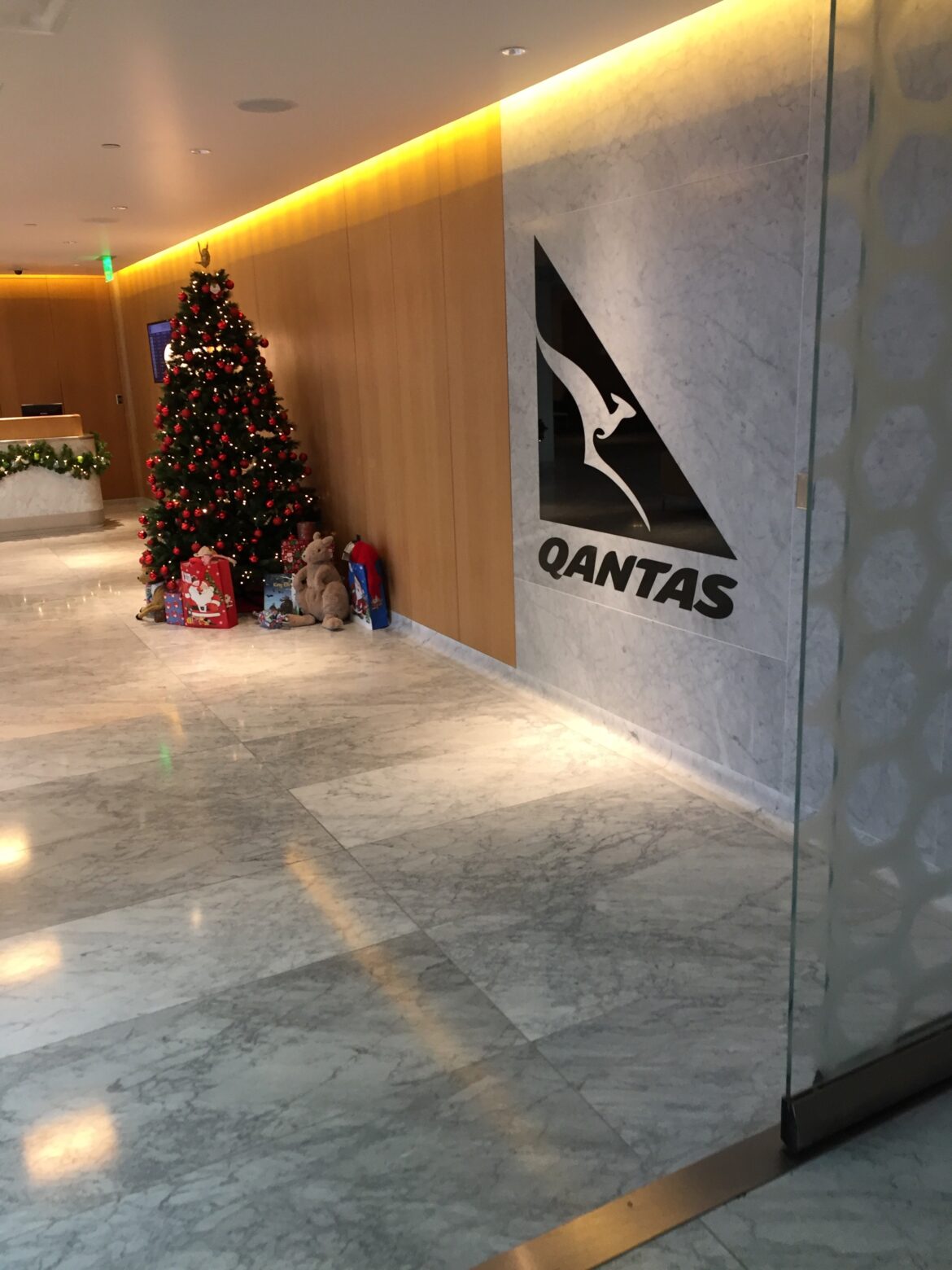 IMG_6733 a christmas tree in a lobby