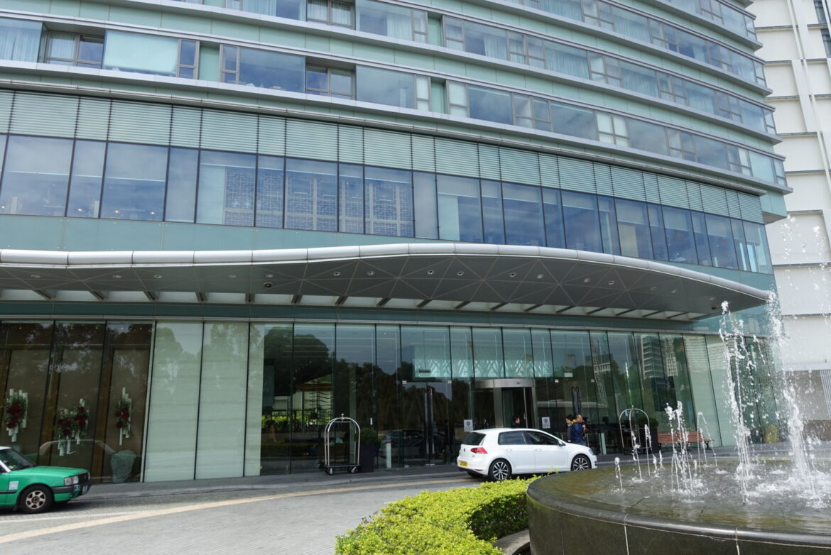 E3B61BF1-804A-442C-A971-EF1ACBE22E67 a building with glass windows