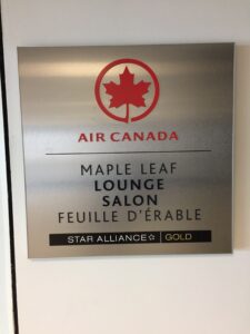 Air Canada Maple Leaf Lounge LaGuardia