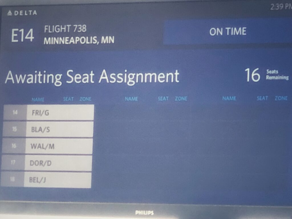 Delta Airlines Chicago Minneapolis Spring