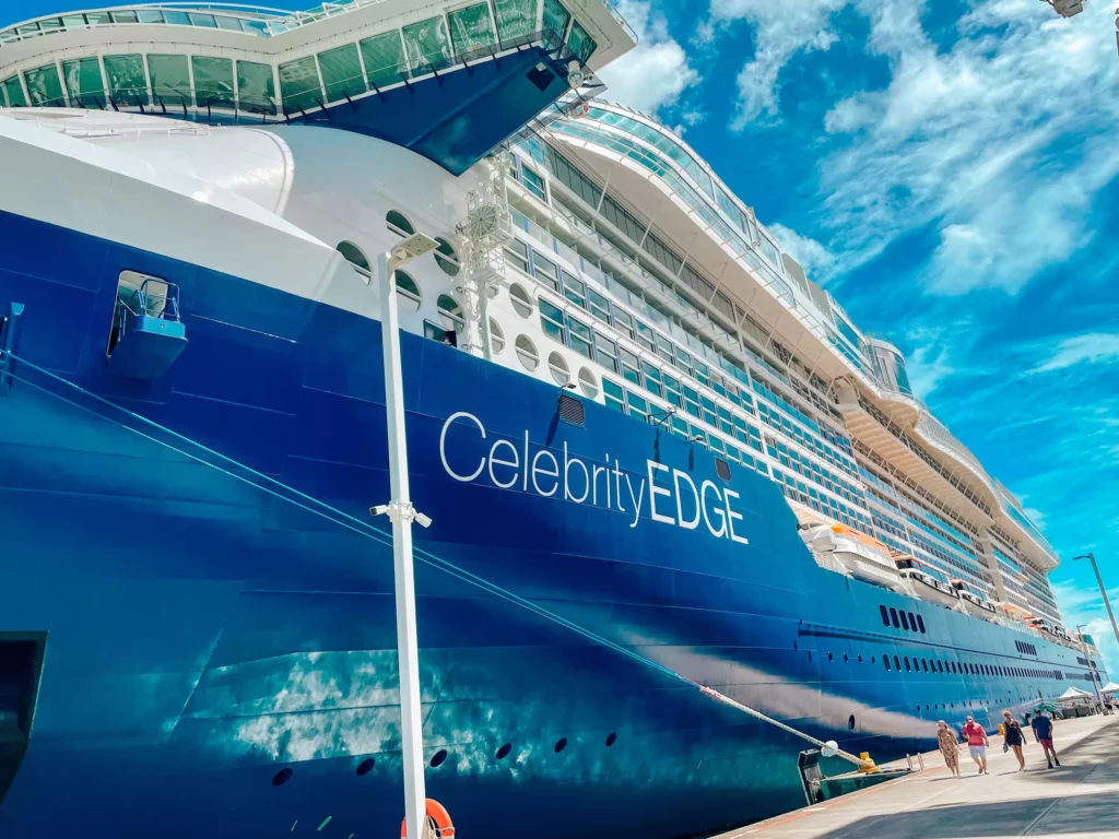 Celebrity Edge Ship in Port