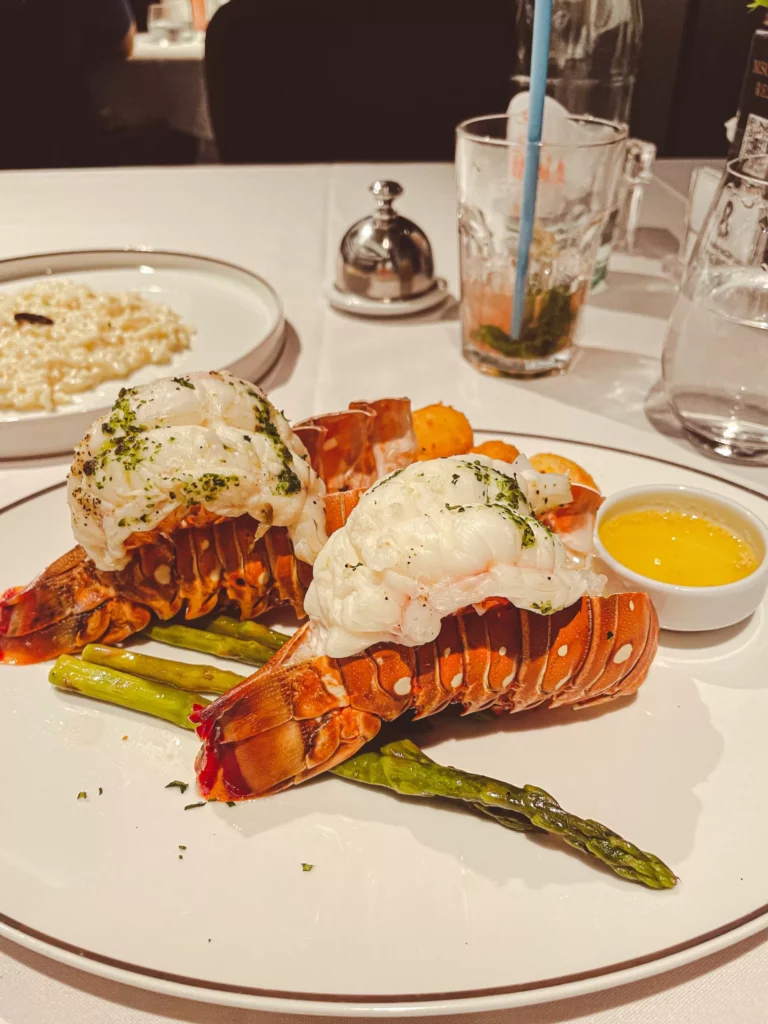 MSC Seashore Yacht Club Lobster Dinner
