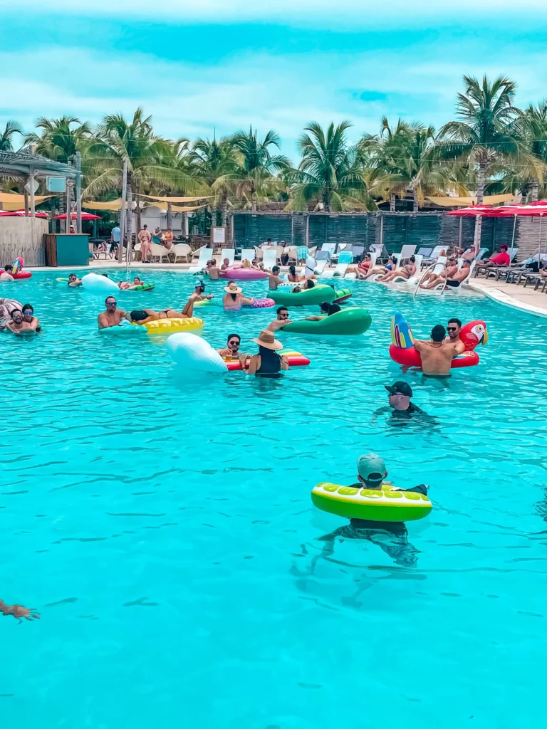 Virgin Voyages Bimini Beach Club Pool