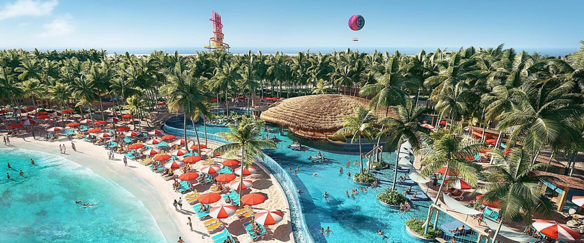 perfect-day-coco-cay-hideaway-beach-aerial-pool Hideaway Beach at Perfect Day at Coco Cay