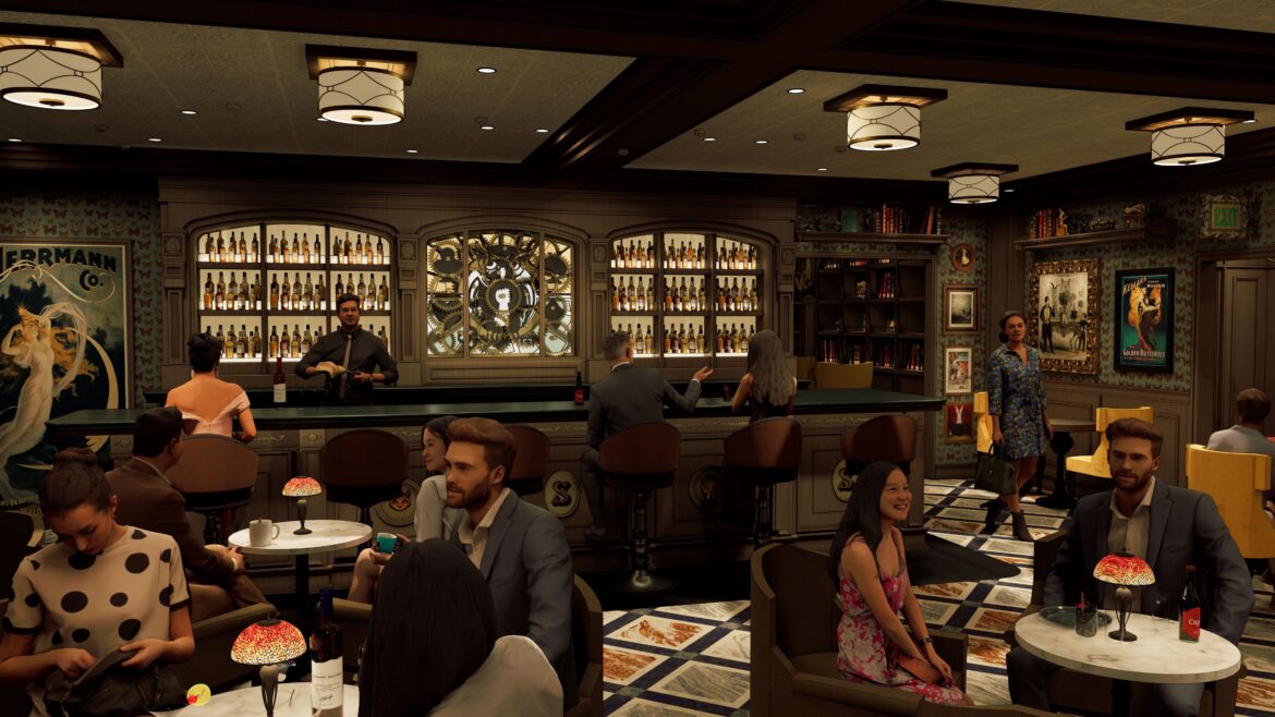 Bar Spellbound Bar on Sun Princess