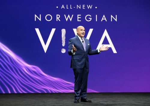 Norwegian Viva Naming Ceremony