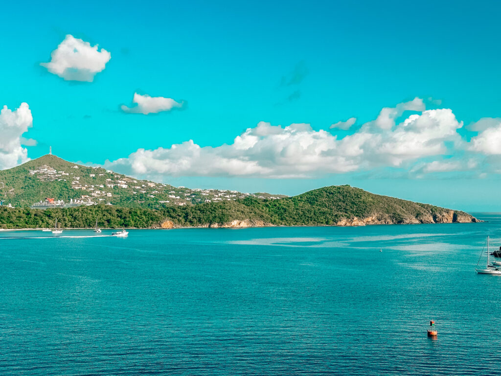 St. Thomas from Crown Bay on Celebrity Ascent