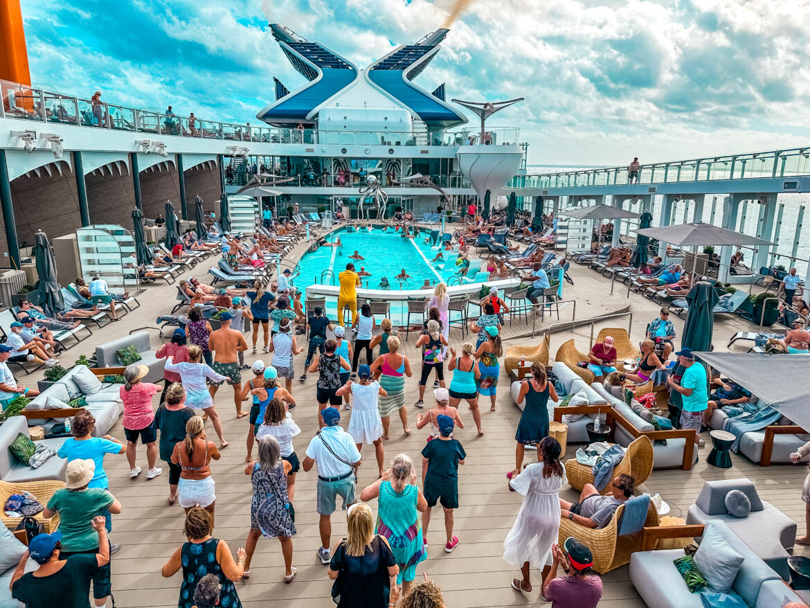 Dance Class with Cruise Director Luigi on Celebrity Ascent