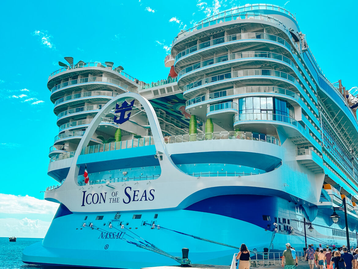 Icon of the Seas Aft View