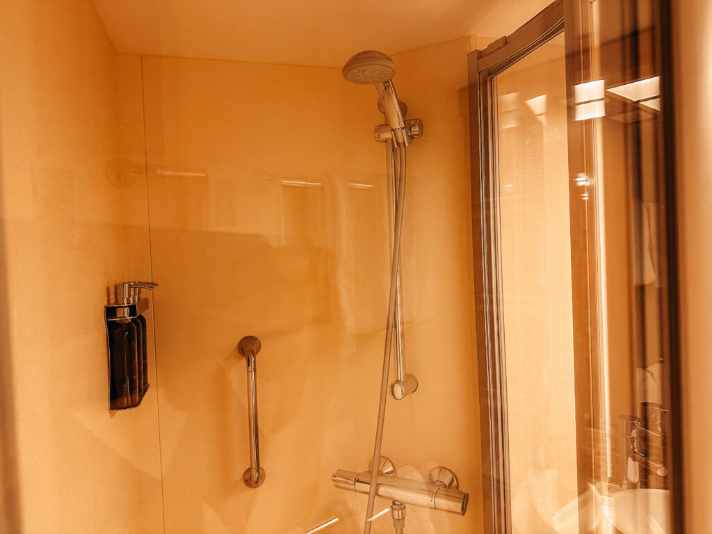 Shower in Celebrity Reflection Inside Room - Celebrity Reflection - Four Great Things