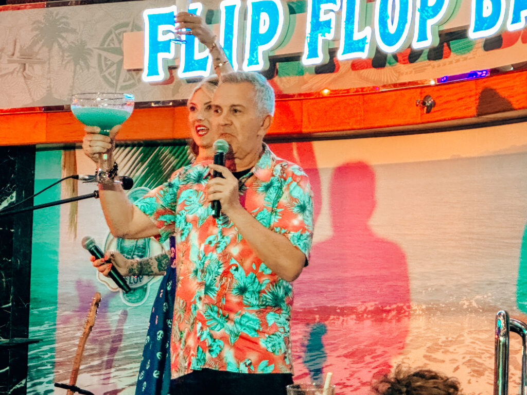 Captain's Margarita Toast on Margaritaville at Sea Islander Experience