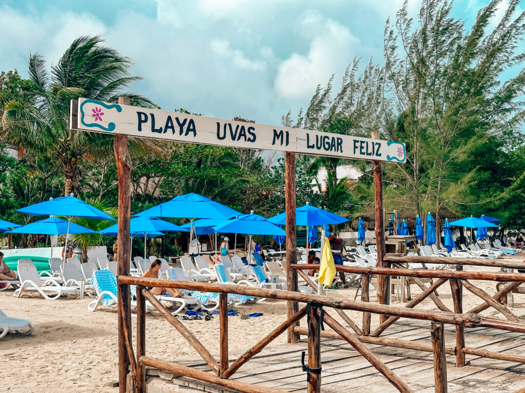 Playa Uvas in Cozumel