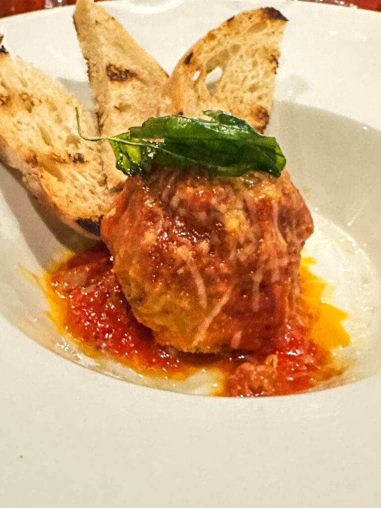 Meatball appetizer