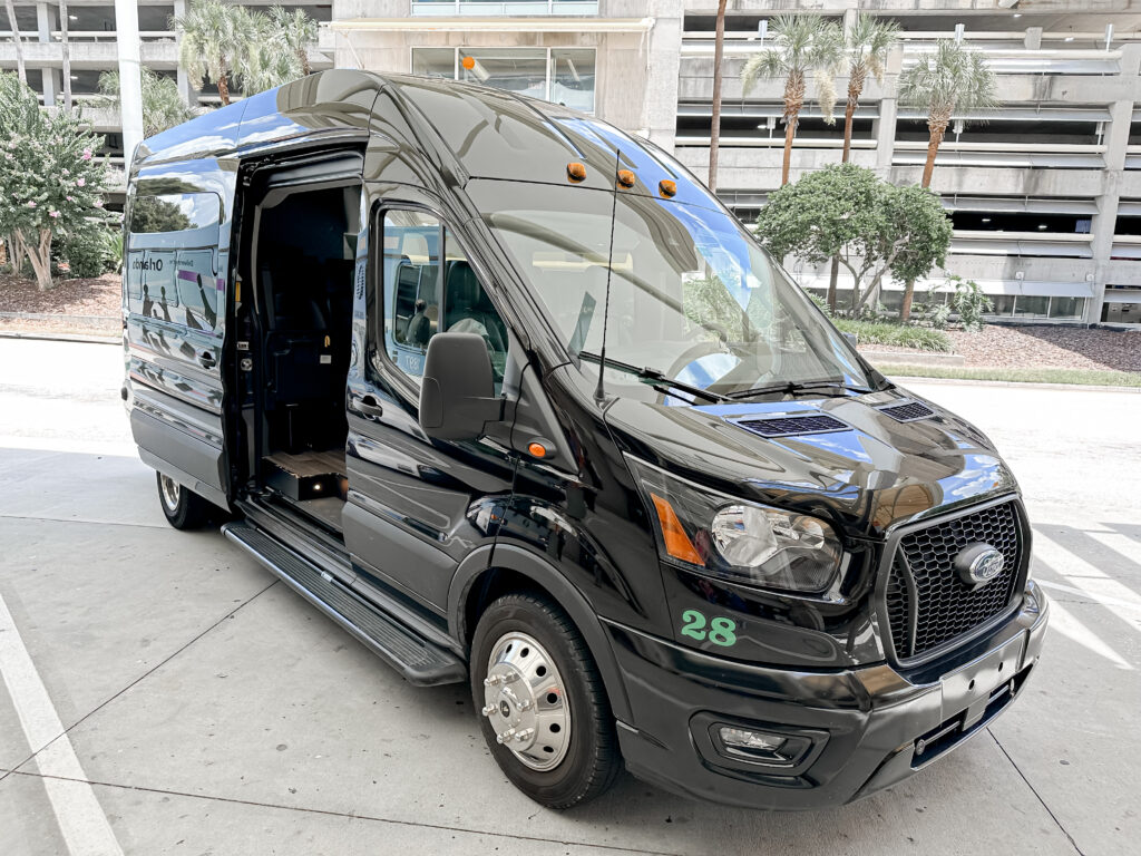 Go Port Airport Pickup Van at Orlando Airport