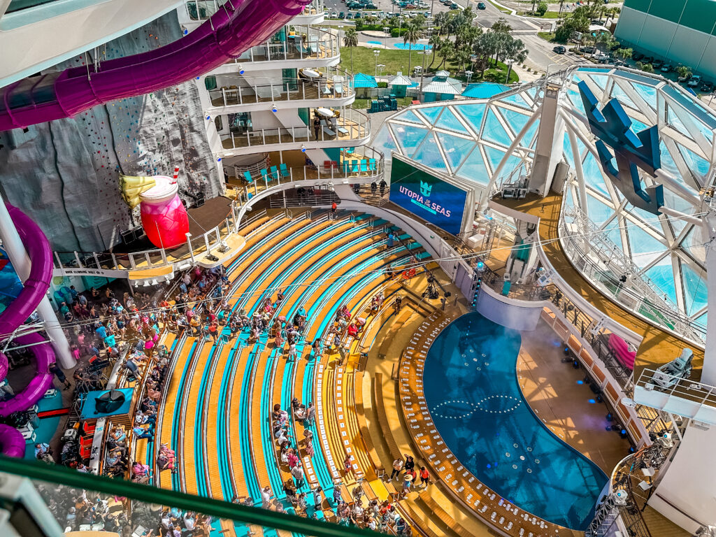 Aqua Theater on Utopia of the Seas