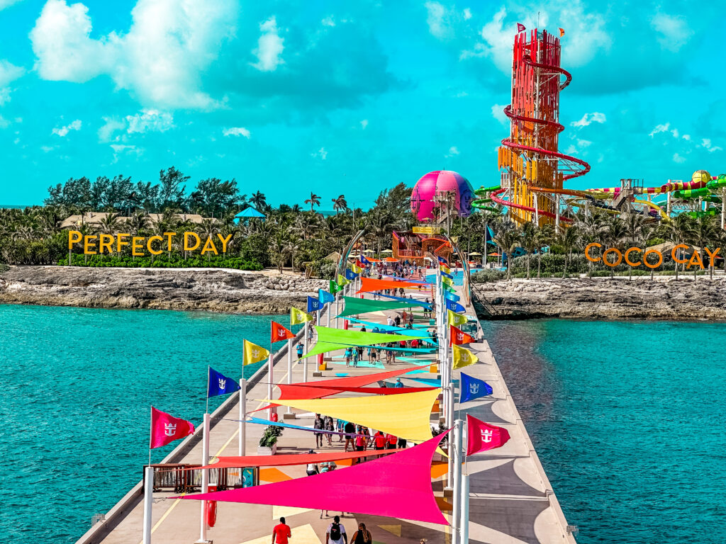 Utopia of the Seas at Perfect Day at Coco Cay