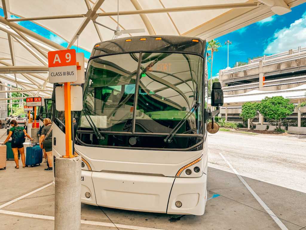 GoPort Bus back to Orlando airport 