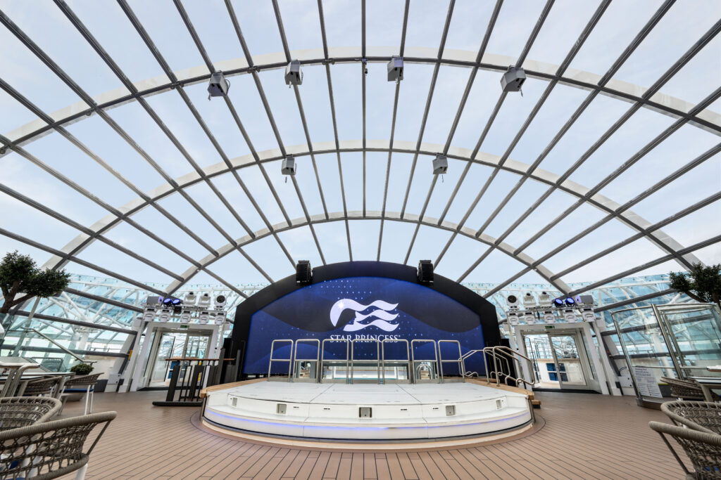 The Dome on Star Princess