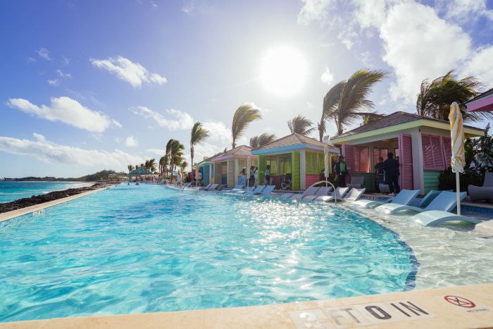 Royal Beach Club Cabanas by the pool